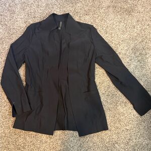 Athleta Black Open-Front Blazer - Size 6